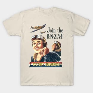 Fly with the Victory Squadrons | World War 2 British Propaganda T-Shirt